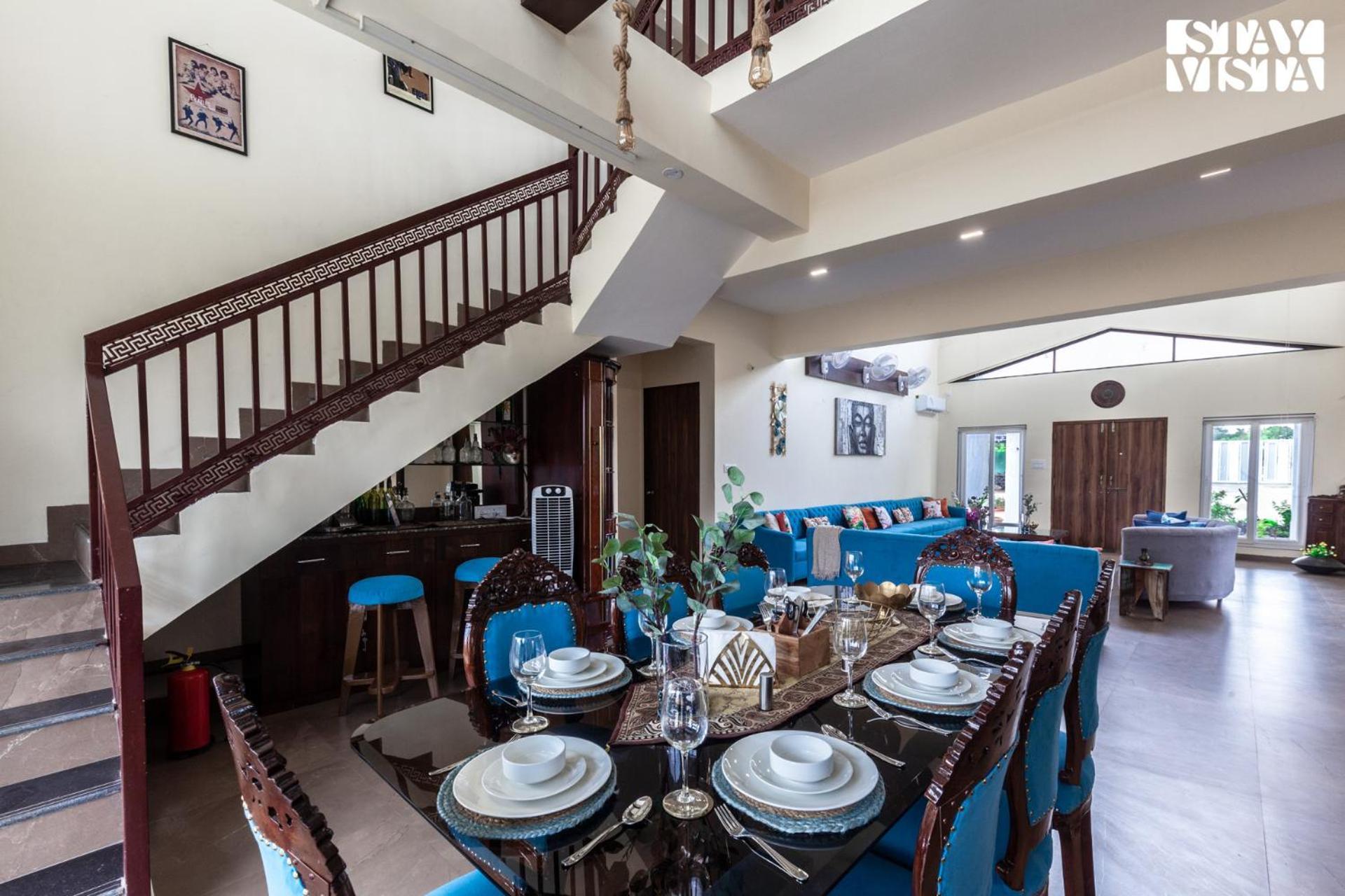 Stayvista'S Hillside Meadows - Mountainside Retreat With Farm View, Pool & Deck, Lawn & Gazebo Chinchavli Exterior photo